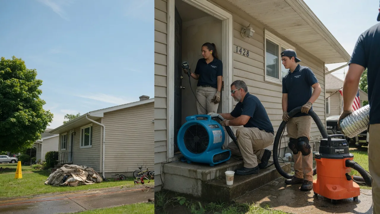 Water Damage Restoration in New Hudson, MI near me
